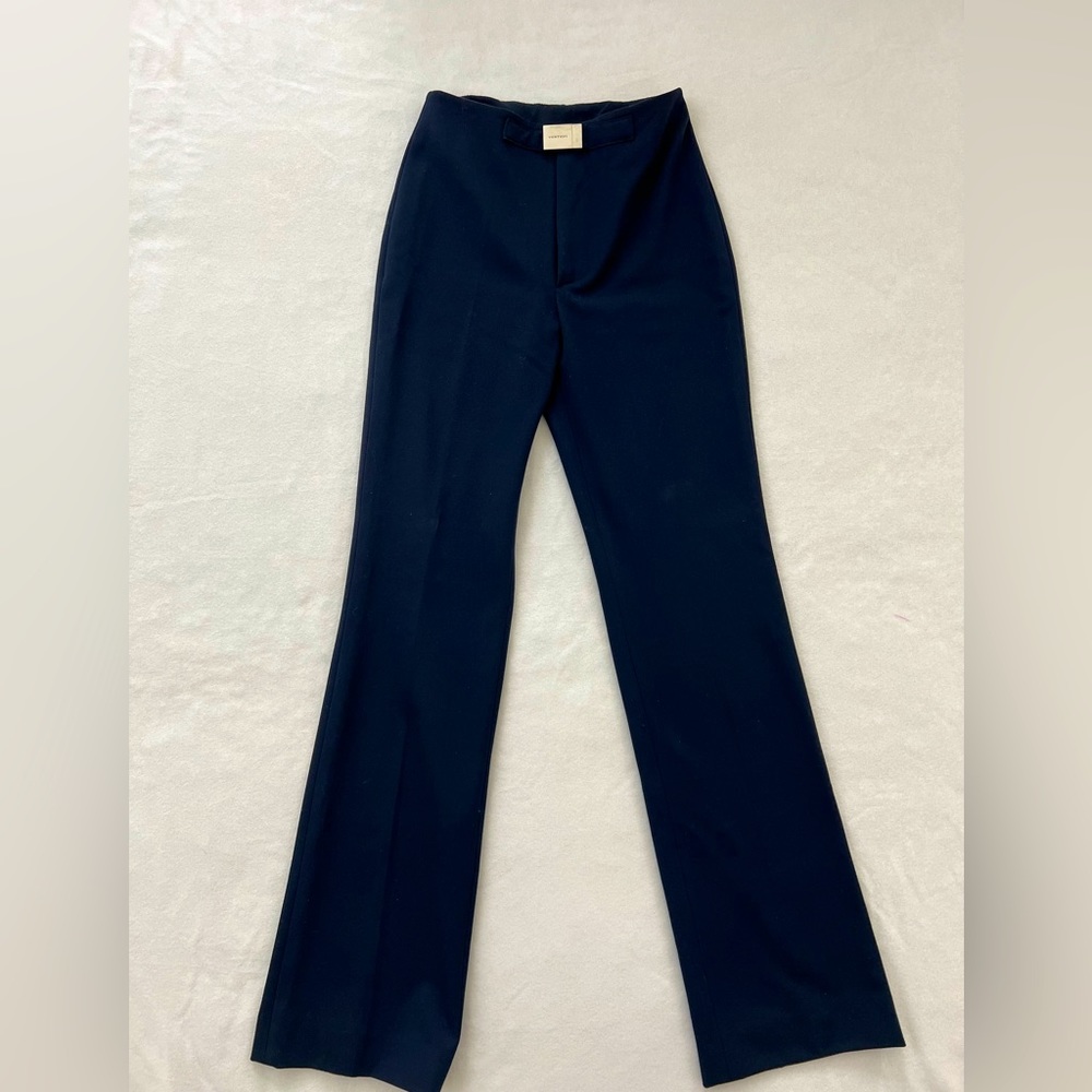 Vintage Vertigo Paris Women’s Dress Pants Size US 2 Made in France Navy Blue